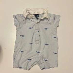 Janie and Jack short sleeve/short romper 0-3 month